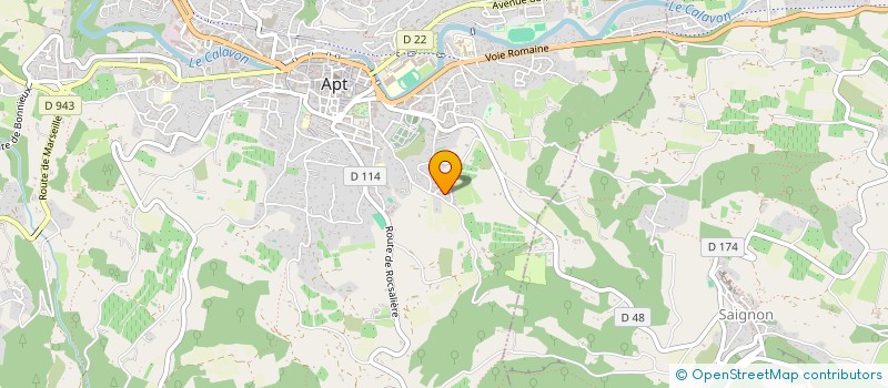 localisation de l'entreprise STE CHRYSALIDE à APT