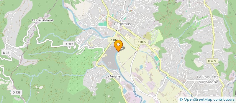 localisation de l'entreprise STE CI.EXPLOIT.AGRI. MIMOSEES DU CAOUPRE à PEGOMAS