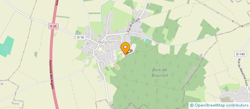 localisation de l'entreprise STE CIV AGRIC FERME ABBAYE à BOURLON