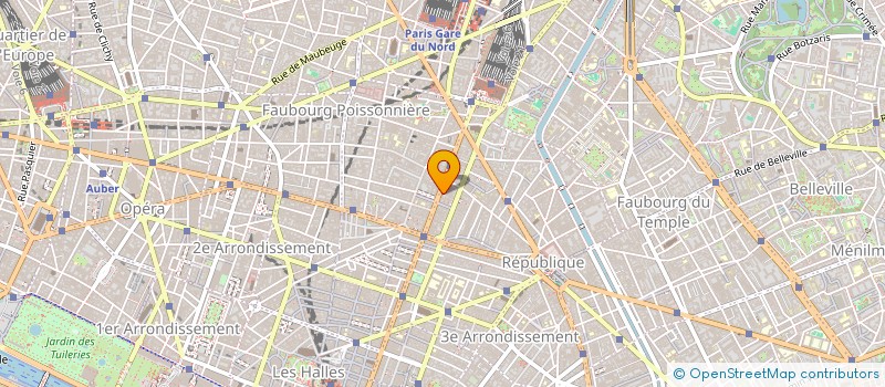 localisation de l'entreprise STE CIV ETUD FORMAT TRADUCTION  PARIS