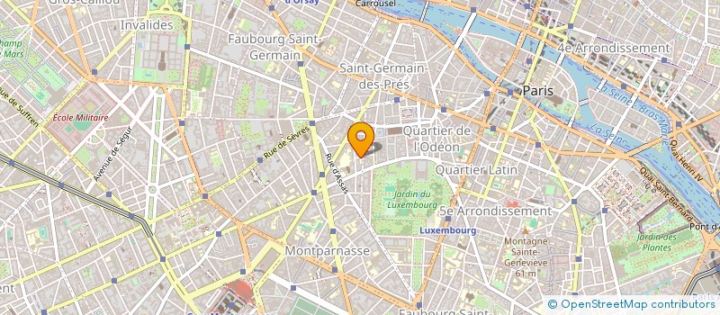 localisation de l'entreprise STE CIV FAMIL 10 RUE HONORE CHEVALIER  PARIS