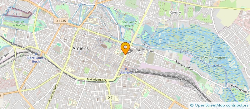 localisation de l'entreprise STE CIV JC JF GUEROULT à AMIENS