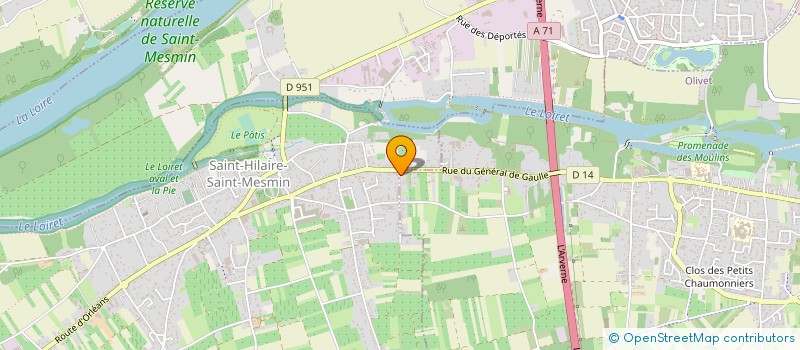 localisation de l'entreprise STE CIVILE ALIZES à ORLEANS