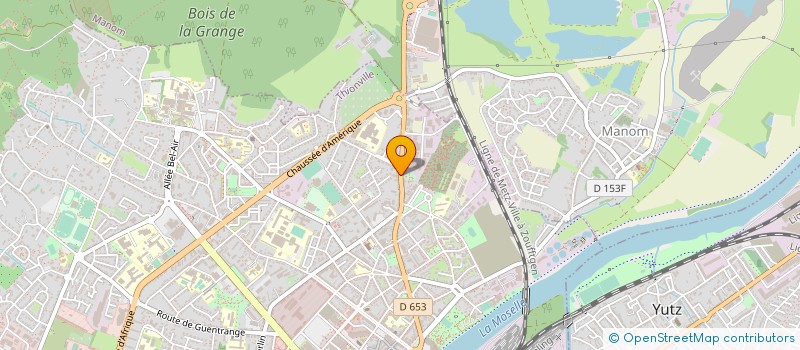 localisation de l'entreprise STE CIVILE AMIS GUERIN  THIONVILLE