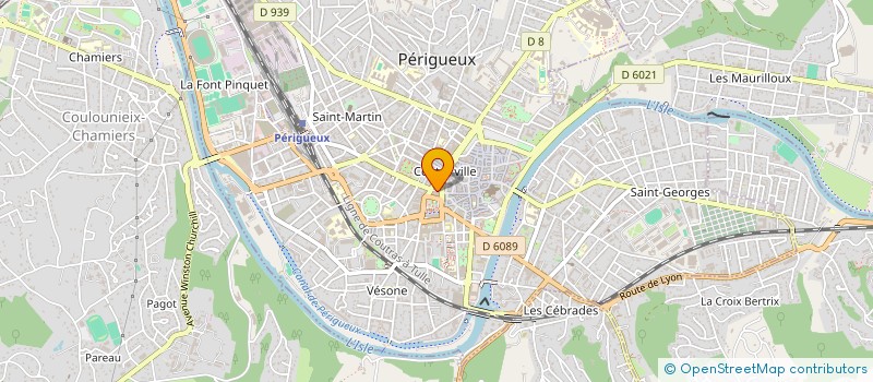 localisation de l'entreprise STE CIVILE BINOCLE IMMOBILIER à PERIGUEUX