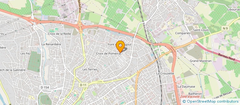 localisation de l'entreprise STE CIVILE BITTEROISE INVESTIS à BEZIERS
