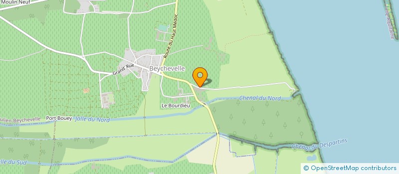 localisation de l'entreprise STE CIVILE CHATEAU BEYCHEVELLE à SAINT-JULIEN-BEYCHEVELLE