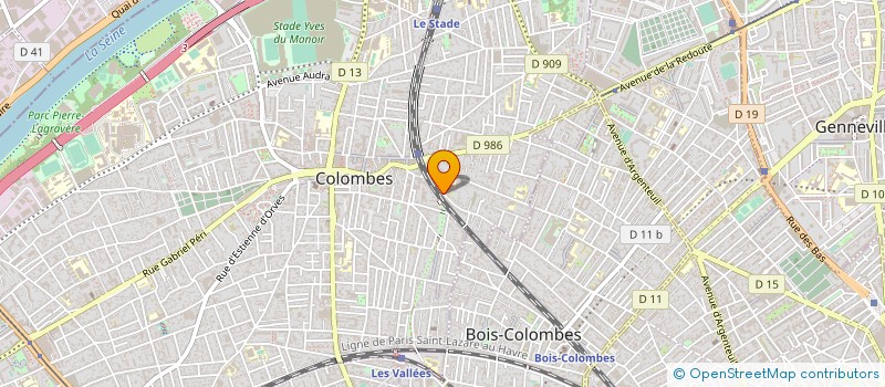 localisation de l'entreprise STE CIVILE COLOMBES S.L. à COLOMBES