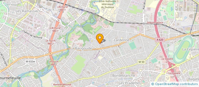 localisation de l'entreprise STE CIVILE DE GESTION IMMOBILIERE à TOULOUSE
