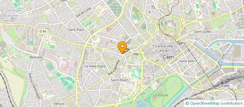 localisation de l'entreprise STE CIVILE DE LA MAISON DE VERRE à CAEN