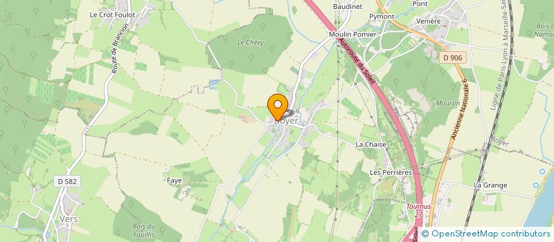 localisation de l'entreprise STE CIVILE DES ROCS  BOYER