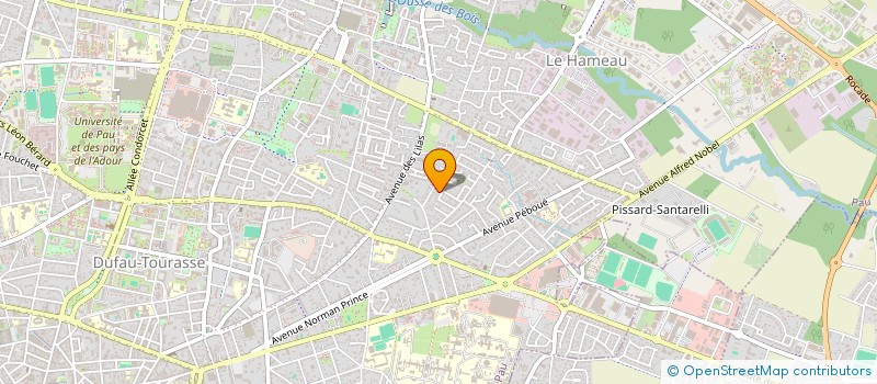 localisation de l'entreprise STE CIVILE DIARMITA à PAU