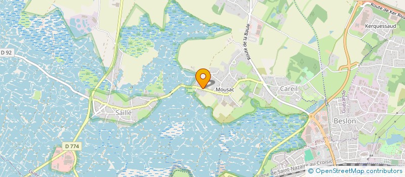 localisation de l'entreprise STE CIVILE DU 219 AV DU MAL DE LATTRE  GUERANDE