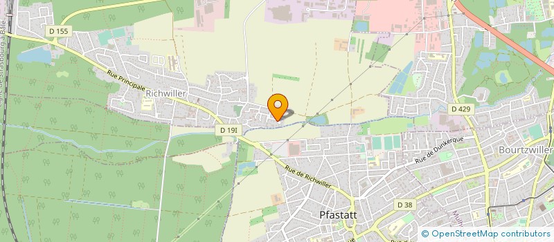 localisation de l'entreprise STE CIVILE ELISABETH  RICHWILLER