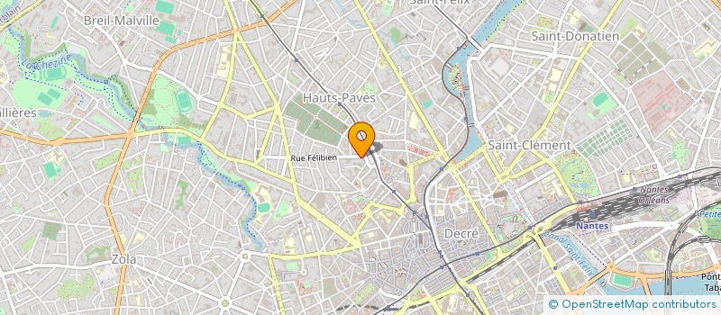 localisation de l'entreprise STE CIVILE GROUPAMA VIARME FELIBIEN à NANTES