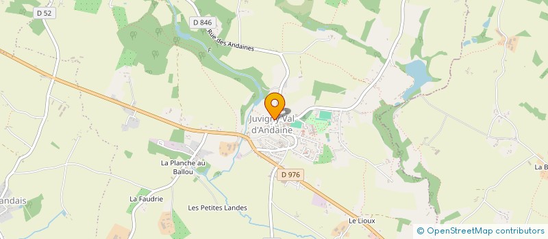 localisation de l'entreprise STE CIVILE IMMOBILIERE COFA à JUVIGNY VAL D'ANDAINE
