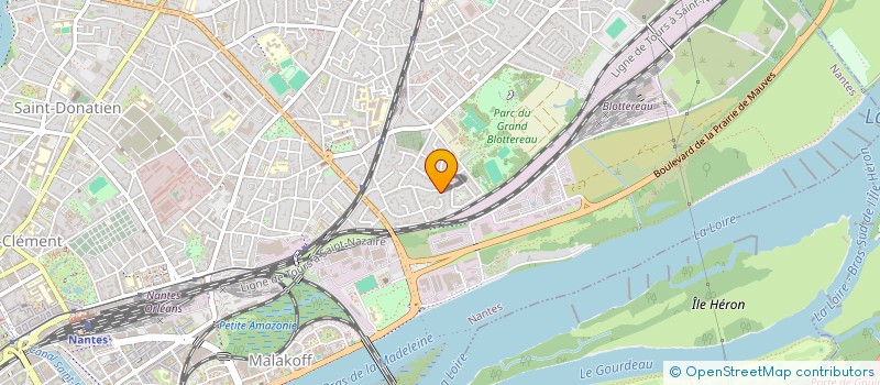 localisation de l'entreprise STE CIVILE IMMOBILIERE CORAIL  NANTES
