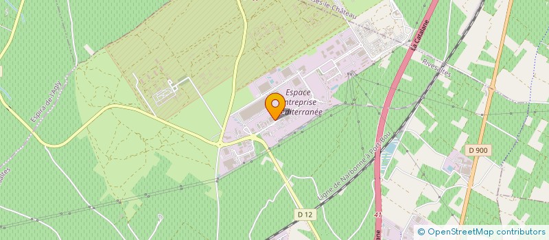 localisation de l'entreprise STE CIVILE IMMOBILIERE SAINTE MARIE  RIVESALTES