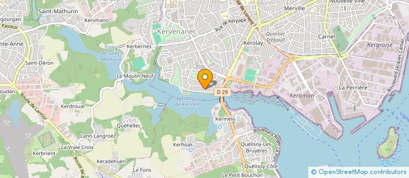 localisation de l'entreprise STE CIVILE KERFLORIDA à LORIENT