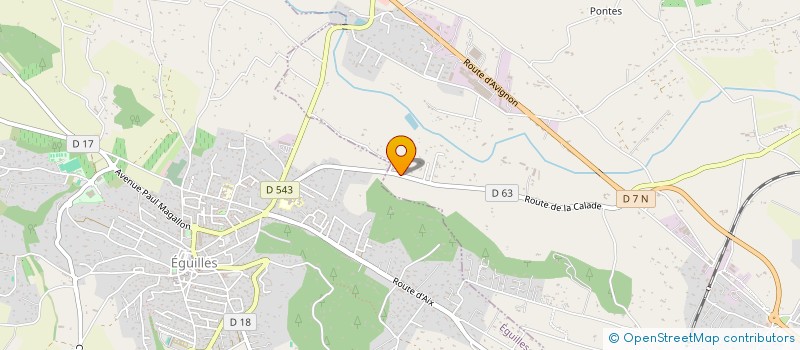 localisation de l'entreprise STE CIVILE LA GARRIGUE  PELISSANNE