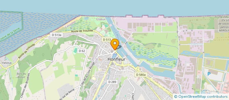 localisation de l'entreprise STE CIVILE LE CHAMPLAIN à HONFLEUR