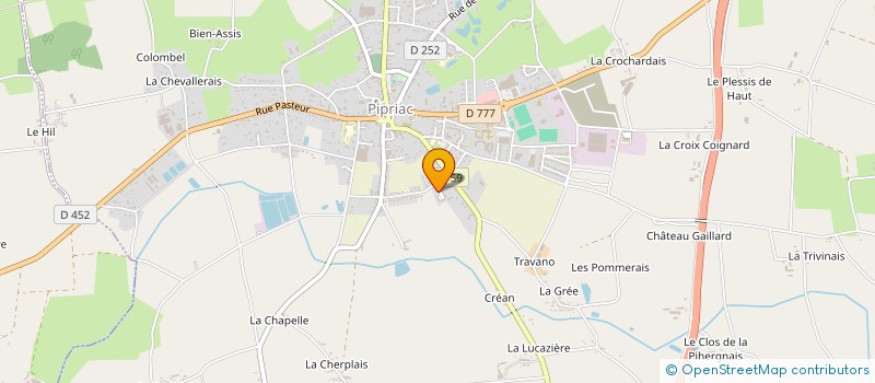 localisation de l'entreprise STE CIVILE LE PATRIMOINE IMMOBILIER  PIPRIAC