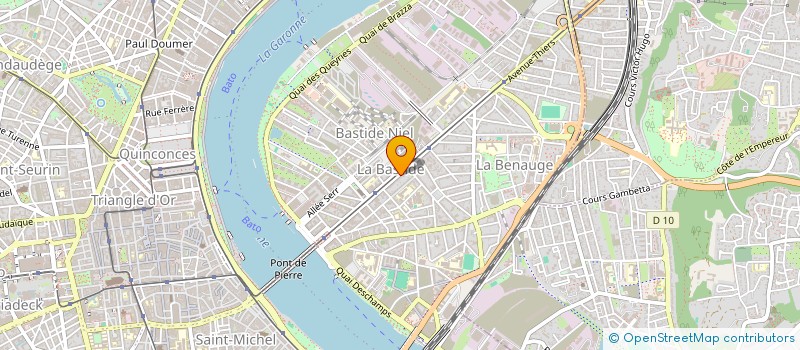 localisation de l'entreprise STE CIVILE LEDUC ROCCA  BORDEAUX