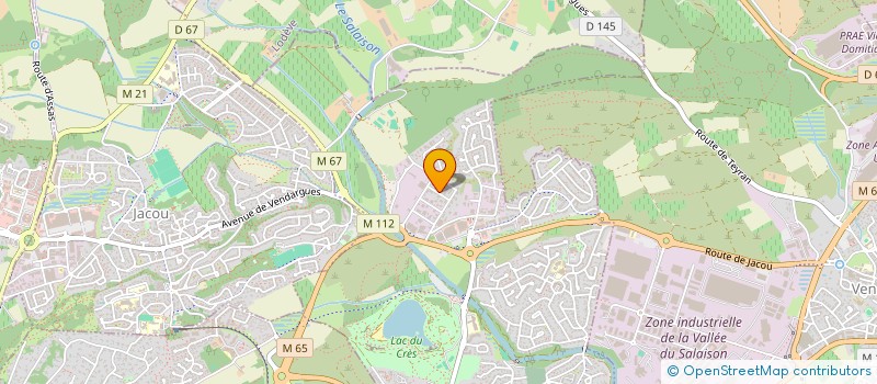 localisation de l'entreprise STE CIVILE LES CHENES VERTS à LE CRES