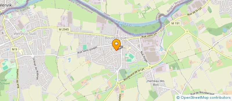 localisation de l'entreprise STE CIVILE LES JONQUILLES à BOUSBECQUE