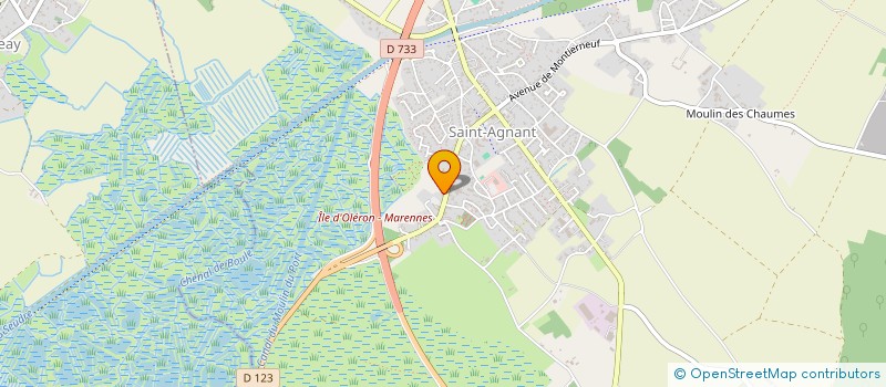 localisation de l'entreprise STE CIVILE MILLET  SAINT-AGNANT