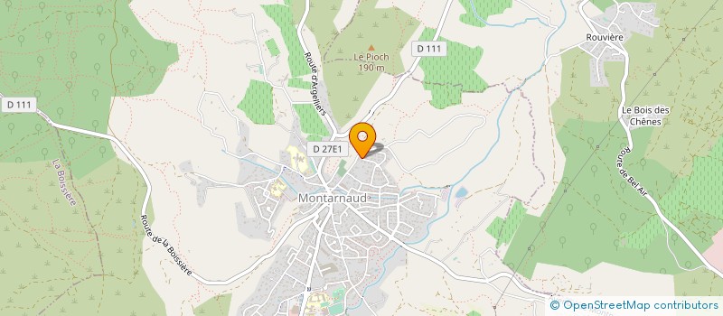 localisation de l'entreprise STE CIVILE MYLAURE  MONTARNAUD