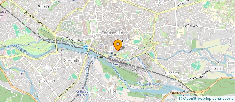 localisation de l'entreprise STE CIVILE PARTI HYJAM à PAU