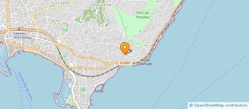 localisation de l'entreprise STE CIVILE SAINT JACQUES à CANNES