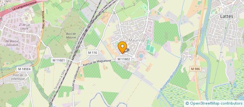 localisation de l'entreprise STE CIVILE TERRETTE à LATTES