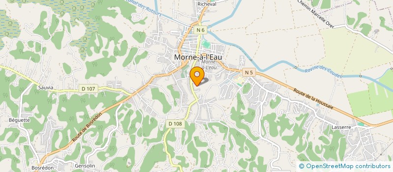 localisation de l'entreprise STE COEX GEOLIER POULIER à MORNE A L EAU