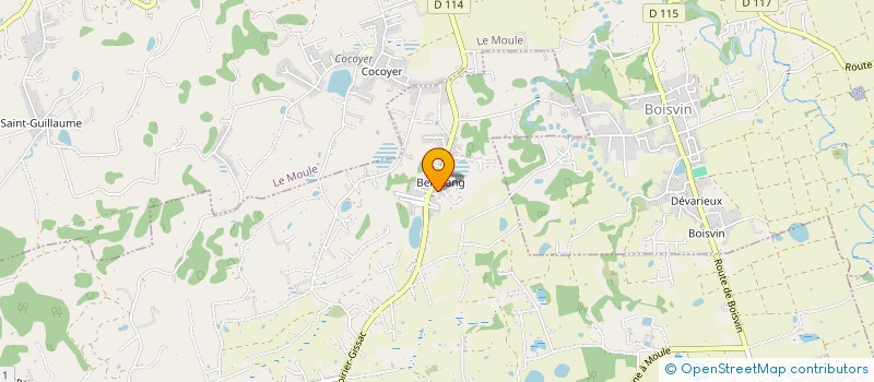 localisation de l'entreprise STE COEX SAMUT ZABAREL  SAINTE-ANNE