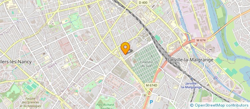 localisation de l'entreprise STE COLETTE  VANDUVRE-LES-NANCY