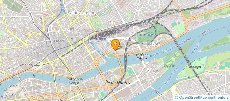 localisation de l'entreprise STE COMP AFFILIES MENUISIERS SERRURIERS à NANTES