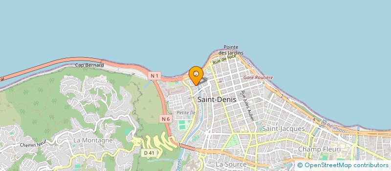 localisation de l'entreprise STE CONFRATERNELLE D'EXPLOITATION DE REPARTITION PHARMACEUTIQUE ET D'IMPORTATION DES PHARMACIENS DE LA REUNION à SAINT-DENIS