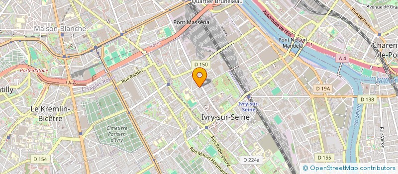 localisation de l'entreprise STE CONSEIL FORMATION ETUDES BASSIN ADOUR à IVRY-SUR-SEINE