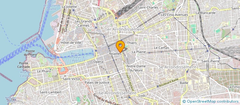 localisation de l'entreprise STE CONSTANTIN ET COMPAGNIE à MARSEILLE