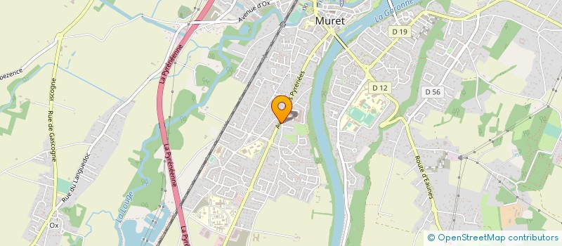localisation de l'entreprise STE CONSTR INDUSTR H DOIZON à MURET