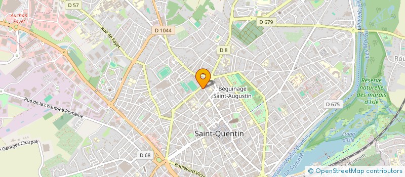 localisation de l'entreprise STE CONSTRUCTION ARTISANALE BRUNO GHETTI à SAINT-QUENTIN