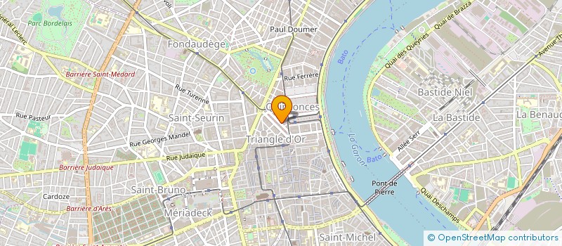 localisation de l'entreprise STE COOP DU NAVIRE CARANTEC à BORDEAUX