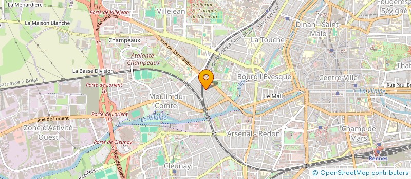 localisation de l'entreprise STE COOP LA PETITE MAISON à RENNES