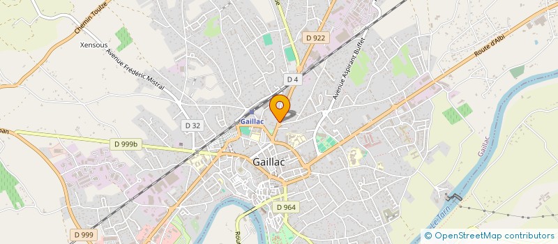localisation de l'entreprise STE COOPERATIVE DE PRODUCTION A.R.L CCZ à GAILLAC