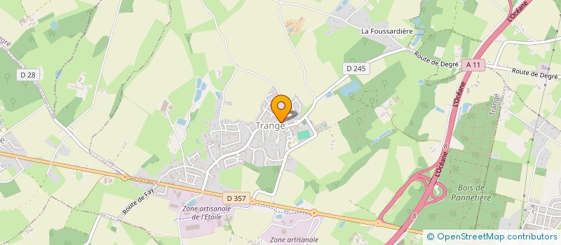 localisation de l'entreprise STE COSNARD PERE ET FILS à LA BAZOGE