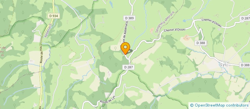 localisation de l'entreprise STE COUMES BTP  SEVIGNACQ-MEYRACQ