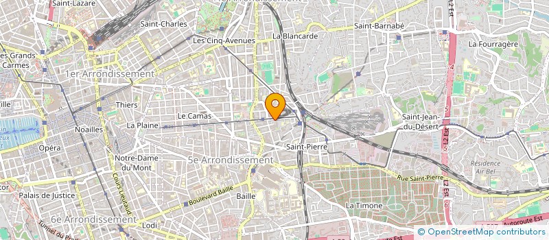 localisation de l'entreprise STE CRIMAR  MARSEILLE