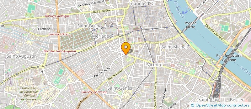 localisation de l'entreprise STE D'AIDE ET DE CONSEIL ET D'INTERVENTION FINANCIERE à BORDEAUX